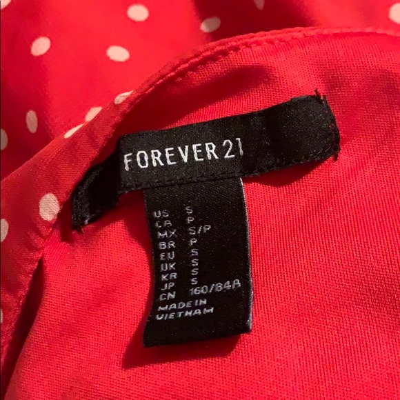 Red polka dot dress - Picture 5 of 5